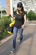 ALEXANDRA DADDARIO Arrives at Her Hotel in Venice
