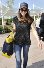 ALEXANDRA DADDARIO Arrives at Her Hotel in Venice