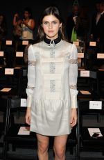ALEXANDRA DADDARIO at Marissa Webb Fashion Show in New York