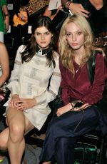 ALEXANDRA DADDARIO at Marissa Webb Fashion Show in New York