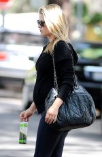 ALI LARTER in Leggings Out in West Hollywood