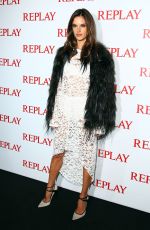ALLESANDRA AMBROSIO at Replay Store Preview at Milan Fashion Week