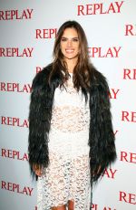 ALLESANDRA AMBROSIO at Replay Store Preview at Milan Fashion Week
