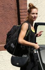 ALLISON HOLKER Leaves DWTS Rehearsal Studio in Los Angeles 