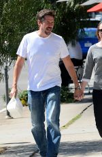 ALYSON HANNIGAN and Alexis Denisof Out for Lunch at Toast in Los Angeles