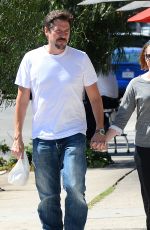 ALYSON HANNIGAN and Alexis Denisof Out for Lunch at Toast in Los Angeles