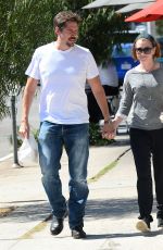 ALYSON HANNIGAN and Alexis Denisof Out for Lunch at Toast in Los Angeles