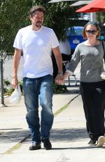 ALYSON HANNIGAN and Alexis Denisof Out for Lunch at Toast in Los Angeles