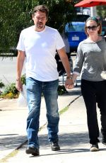 ALYSON HANNIGAN and Alexis Denisof Out for Lunch at Toast in Los Angeles