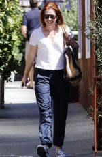 ALYSON HANNIGAN Out and About in Brentwood