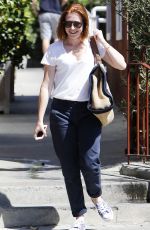 ALYSON HANNIGAN Out and About in Brentwood