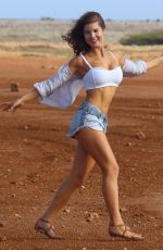 AMANDA CERNY at a Photoshoot in Aruba