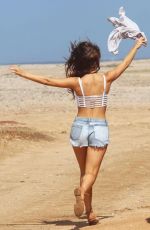 AMANDA CERNY at a Photoshoot in Aruba