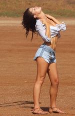 AMANDA CERNY at a Photoshoot in Aruba