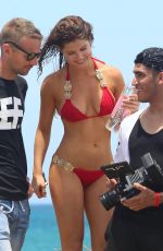 AMANDA CERNY in Bikini at a Photoshoot in Aruba