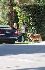 AMANDA SEYFRIED and Her Dog Finn Out in Hollywood