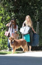 AMANDA SEYFRIED and Her Dog Finn Out in Hollywood