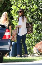 AMANDA SEYFRIED and Her Dog Finn Out in Hollywood