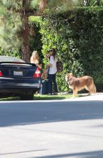 AMANDA SEYFRIED and Her Dog Finn Out in Hollywood