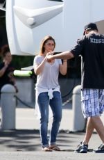 AMANDA SEYFRIED on the Set of Ted 2 in Boston 0809