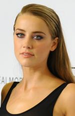 AMBER HEARD at Reveal Calvin Klein Fragrance Launch in New York