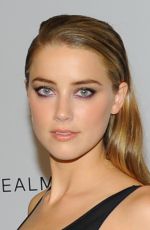 AMBER HEARD at Reveal Calvin Klein Fragrance Launch in New York