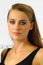 AMBER HEARD at Reveal Calvin Klein Fragrance Launch in New York