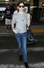 ANNA KENDRICK Arrives at Los Angeles International Airport 1209