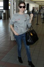 ANNA KENDRICK Arrives at Los Angeles International Airport 1209