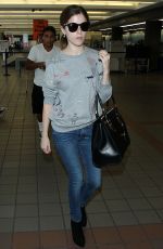 ANNA KENDRICK Arrives at Los Angeles International Airport 1209