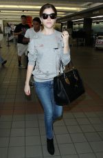 ANNA KENDRICK Arrives at Los Angeles International Airport 1209