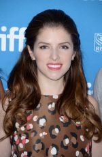 ANNA KENDRICK at The Imitation Game Press Conference in Toronto