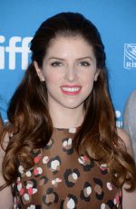 ANNA KENDRICK at The Imitation Game Press Conference in Toronto