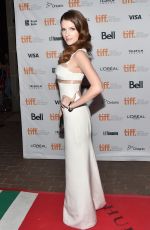 ANNA KENDRICK at The Last Five Years Premiere in Toronto
