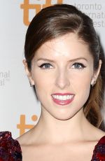 ANNA KENDRICK at The Voices Premiere in Toronto