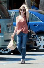 ANNA KENDRICK in Ripped Jeans Out in Los Angeles