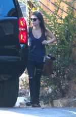 ANNA KENDRICK Leaves Her House in Los Angeles