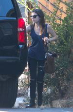 ANNA KENDRICK Leaves Her House in Los Angeles