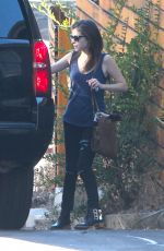 ANNA KENDRICK Leaves Her House in Los Angeles