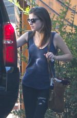 ANNA KENDRICK Leaves Her House in Los Angeles