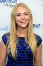 ANNASOPHIA ROBB at Charity Day Hosted by Cantor Fitzgerald and BGC in New York
