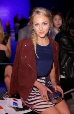 ANNASOPHIA ROBB at Rbecca Minkoff Fashion Show in New York
