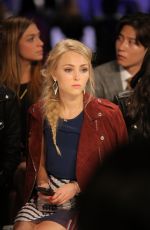 ANNASOPHIA ROBB at Rbecca Minkoff Fashion Show in New York