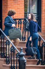 ANNE HATHAWAY on The Intern Set in New York 0309