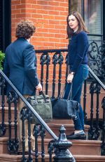 ANNE HATHAWAY on The Intern Set in New York 0309