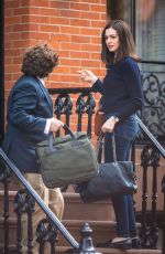 ANNE HATHAWAY on The Intern Set in New York 0309