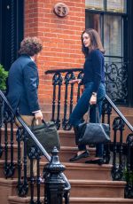 ANNE HATHAWAY on The Intern Set in New York 0309