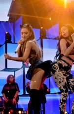 ARIANA GRANDE and NICKI MINAJ Performs at 2014 Iheartradio Music Festival in Las Vegas
