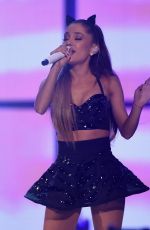 ARIANA GRANDE and NICKI MINAJ Performs at 2014 Iheartradio Music Festival in Las Vegas