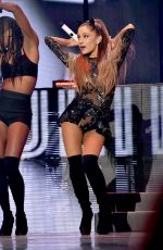 ARIANA GRANDE and NICKI MINAJ Performs at 2014 Iheartradio Music Festival in Las Vegas